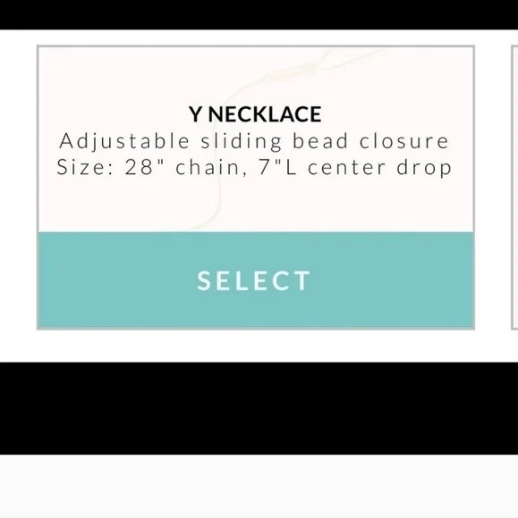 Kendra Scott Lily Y necklace in gold with mint dichroic glass. new with … - Picture 8 of 8